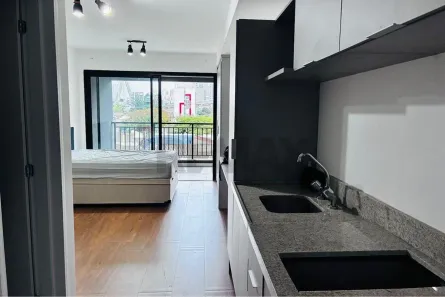 Apartamento com 1 Quarto para alugar, 33m² no Vila Cordeiro, São Paulo