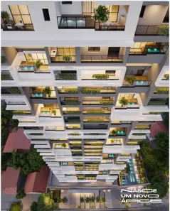 Flat com 1 Quarto à venda, 47m² no Setor Bueno, Goiânia