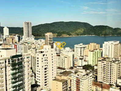 Apartamento com 2 Quartos para alugar, 103m² no Aparecida, Santos