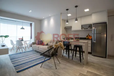 Apartamento com 1 Quarto para alugar, 53m² no Campo Belo, São Paulo