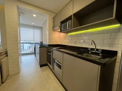 Apartamento com 1 Quarto para alugar, 53m² no Santo Amaro, São Paulo