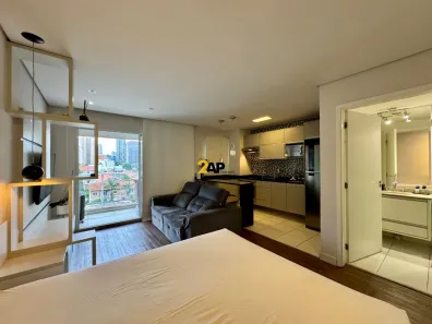 Apartamento com 1 Quarto à venda, 37m² no Brooklin Paulista, São Paulo