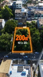 Lote/Terreno à venda, 200m² no Jardim Vitória, Macaé