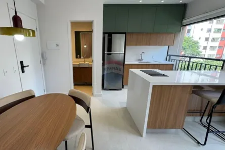 Apartamento com 1 Quarto para alugar, 42m² no Pinheiros, São Paulo