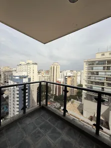 Apartamento com 3 Quartos para alugar, 154m² no Indianópolis, São Paulo