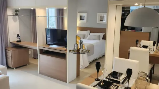 Flat com 1 Quarto para alugar, 38m² no Cerqueira César, São Paulo