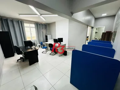 Sala Comercial para alugar, 90m² no Centro, Santos