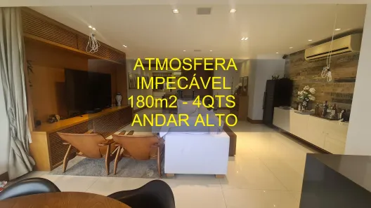 Apartamento com 4 Quartos à venda, 180m² no Barra da Tijuca, Rio de Janeiro
