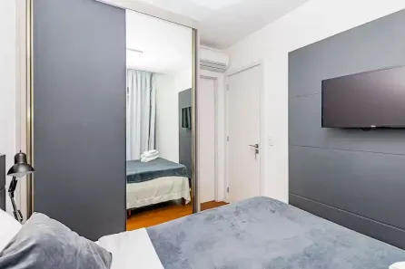 Apartamento com 1 Quarto para alugar, 23m² no Centro, Curitiba