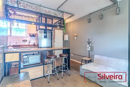 Apartamento com 1 Quarto para venda ou aluguel, 35m² no Rio Branco, Porto Alegre