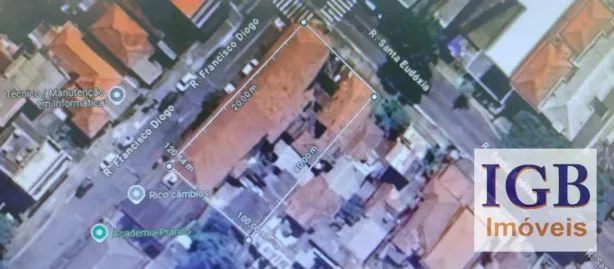 Lote/Terreno à venda, 822m² no Parque Peruche, São Paulo