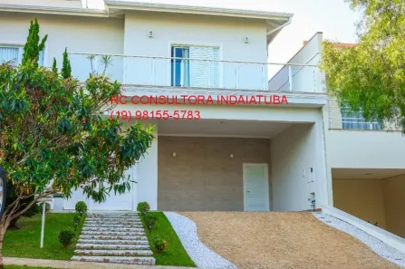 Casa de Condomínio com 4 Quartos para venda ou aluguel, 305m² no Parque Residencial Indaiá, Indaiatuba