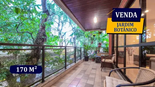 Apartamento com 3 Quartos à venda, 170m² no Jardim Botânico, Rio de Janeiro