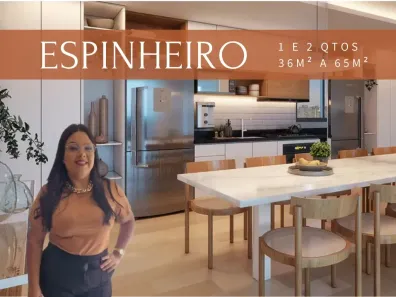 Apartamento com 1 Quarto à venda, 36m² no Espinheiro, Recife