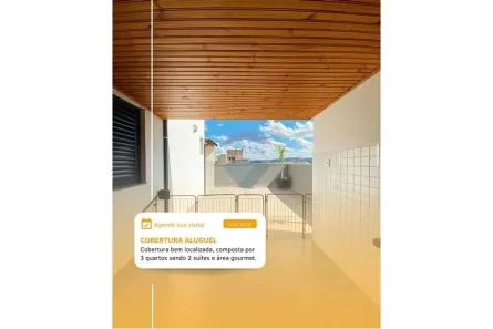 Cobertura com 3 Quartos à venda, 205m² no Monte Líbano, Lavras