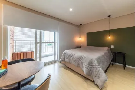 Kitnet com 1 Quarto à venda, 29m² no Brooklin Paulista, São Paulo