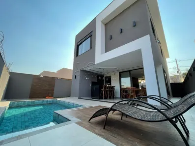 Casa de Condomínio com 3 Quartos para alugar, 180m² no Loteamento Agra Ribeirão Preto, Ribeirão Preto
