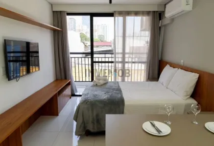 Apartamento com 1 Quarto para venda ou aluguel, 43m² no Tatuapé, São Paulo