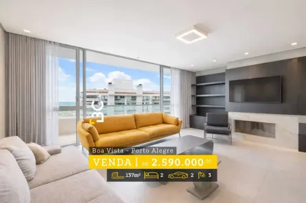 Apartamento com 2 Quartos à venda, 137m² no Boa Vista, Porto Alegre