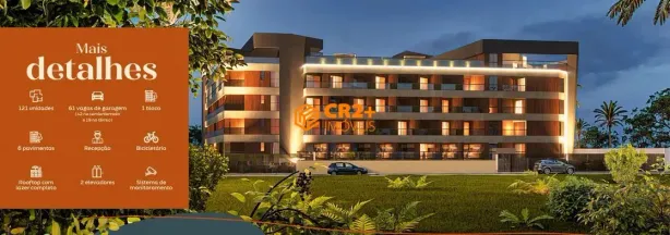 Flat com 1 Quarto à venda, 25m² no Tamandaré, Tamandaré