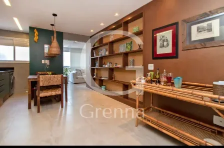 Apartamento com 1 Quarto para alugar, 56m² no Vila Nova Conceição, São Paulo