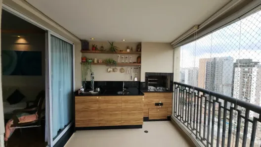 Apartamento com 3 Quartos para alugar, 118m² no Campo Belo, São Paulo