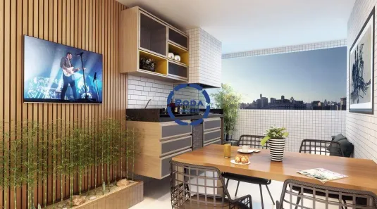 Apartamento com 3 Quartos à venda, 81m² no Boqueirão, Santos
