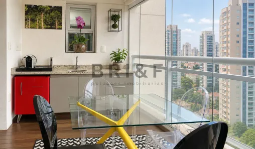 Apartamento com 1 Quarto à venda, 53m² no Cidade Monções, São Paulo