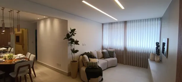 Apartamento com 3 Quartos à venda, 91m² no Paquetá, Belo Horizonte