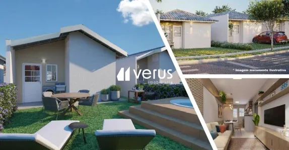 Casa de Condomínio com 2 Quartos à venda, 45m² no Shopping Park, Uberlândia