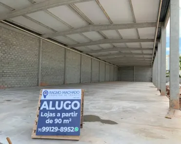 Ponto Comercial para alugar, 90m² no Pitangueiras, Lauro de Freitas