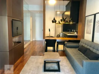 Apartamento com 1 Quarto para alugar, 64m² no Itaim Bibi, São Paulo