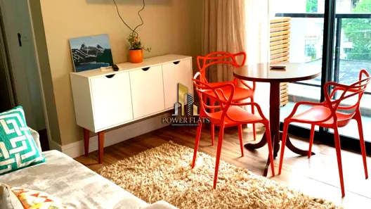 Flat com 1 Quarto para alugar, 35m² no Vila Olímpia, São Paulo