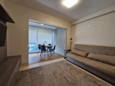 Apartamento com 1 Quarto para alugar, 45m² no Indianópolis, São Paulo