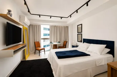 Apartamento com 1 Quarto para alugar, 30m² no Boa Viagem, Recife