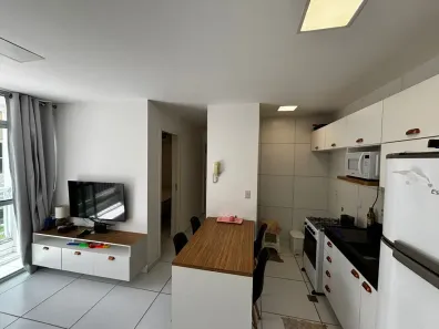 Apartamento com 2 Quartos para alugar, 46m² no Primeira Etapa, Aquiraz