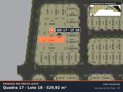 Lote/Terreno à venda, 530m² no Loteamento Residencial Luz da Esperança, São José do Rio Preto