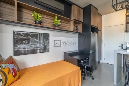 Apartamento com 1 Quarto para alugar, 42m² no Vila Olímpia, São Paulo