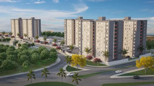 Apartamento com 2 Quartos à venda, 48m² no Jardim Novo Bongiovani, Presidente Prudente