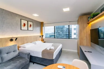 Apartamento com 1 Quarto para alugar, 50m² no Três Figueiras, Porto Alegre