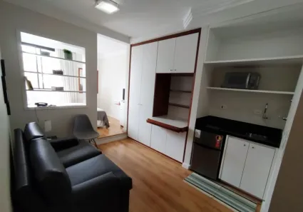 Flat com 1 Quarto para alugar, 30m² no Cerqueira César, São Paulo