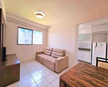 Apartamento com 2 Quartos para alugar, 54m² no Ponta Negra, Natal