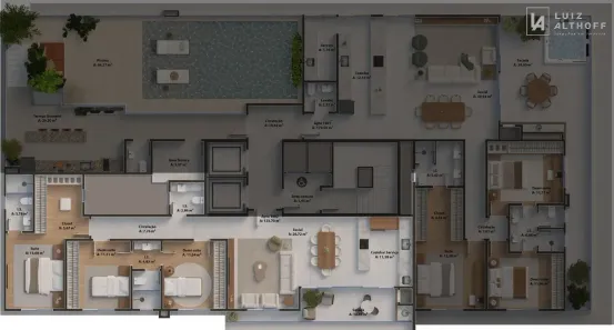 Apartamento com 3 Quartos à venda, 123m² no Pedra Branca, Palhoça