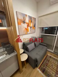 Apartamento com 1 Quarto para alugar, 24m² no Vila Nova Conceição, São Paulo