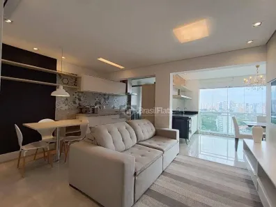 Apartamento com 2 Quartos para alugar, 84m² no Brooklin Paulista, São Paulo