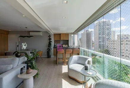 Apartamento com 3 Quartos para alugar, 120m² no Vila Romana, São Paulo