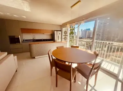 Apartamento com 3 Quartos para alugar, 110m² no Setor Bueno, Goiânia