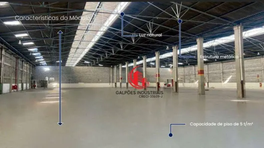 Galpão/Depósito/Armazém para alugar, 7500m² no Jordanésia (Jordanésia), Cajamar