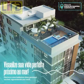Apartamento com 2 Quartos à venda, 55m² no Ponta de Campina, Cabedelo