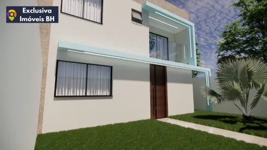 Casa de Condomínio com 3 Quartos à venda, 140m² no Trevo, Belo Horizonte